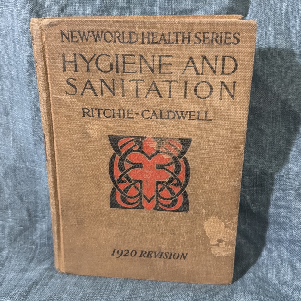 Primer of Hygiene 1920 Revision Ritchie Caldwell World Book Company 1923 Antique
